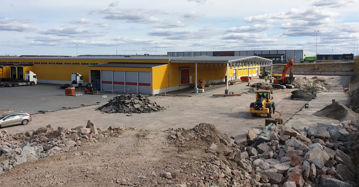 Byggprojekten inom Kilenkrysset flyter på 2