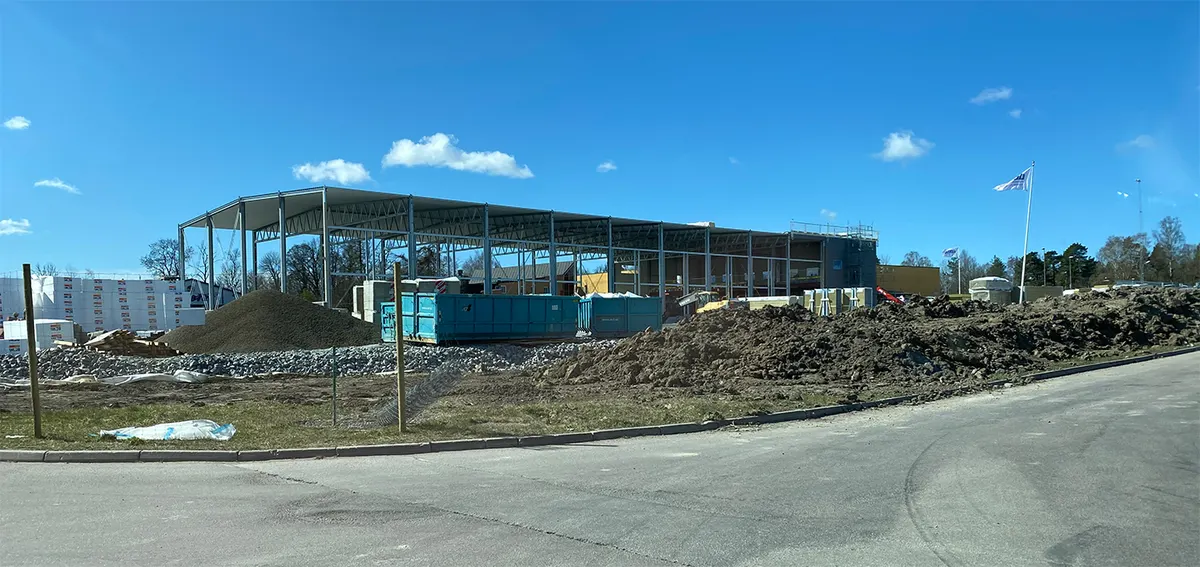 Byggprojekten inom Kilenkrysset flyter på 1